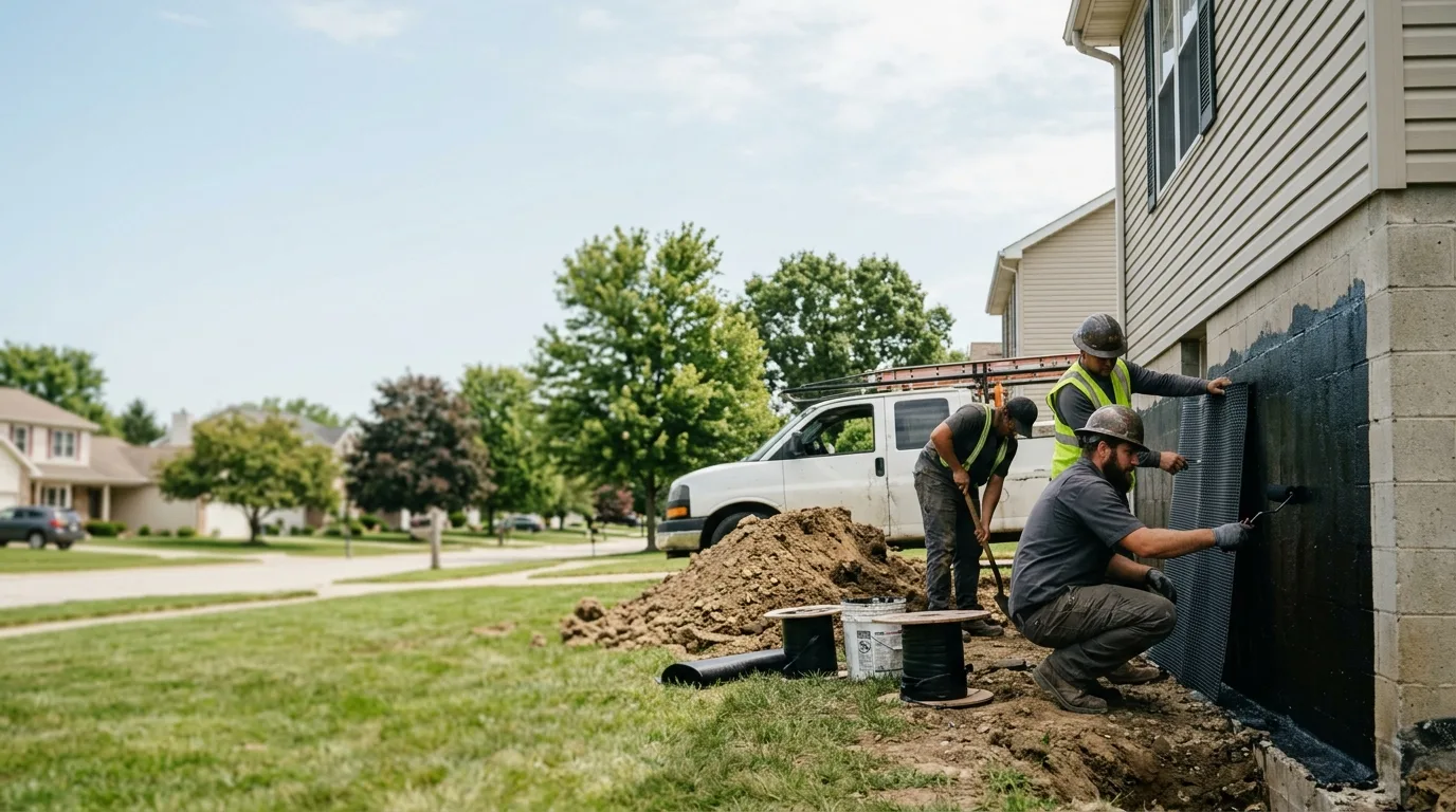 Basement Waterproofing in Kingston, OH near me